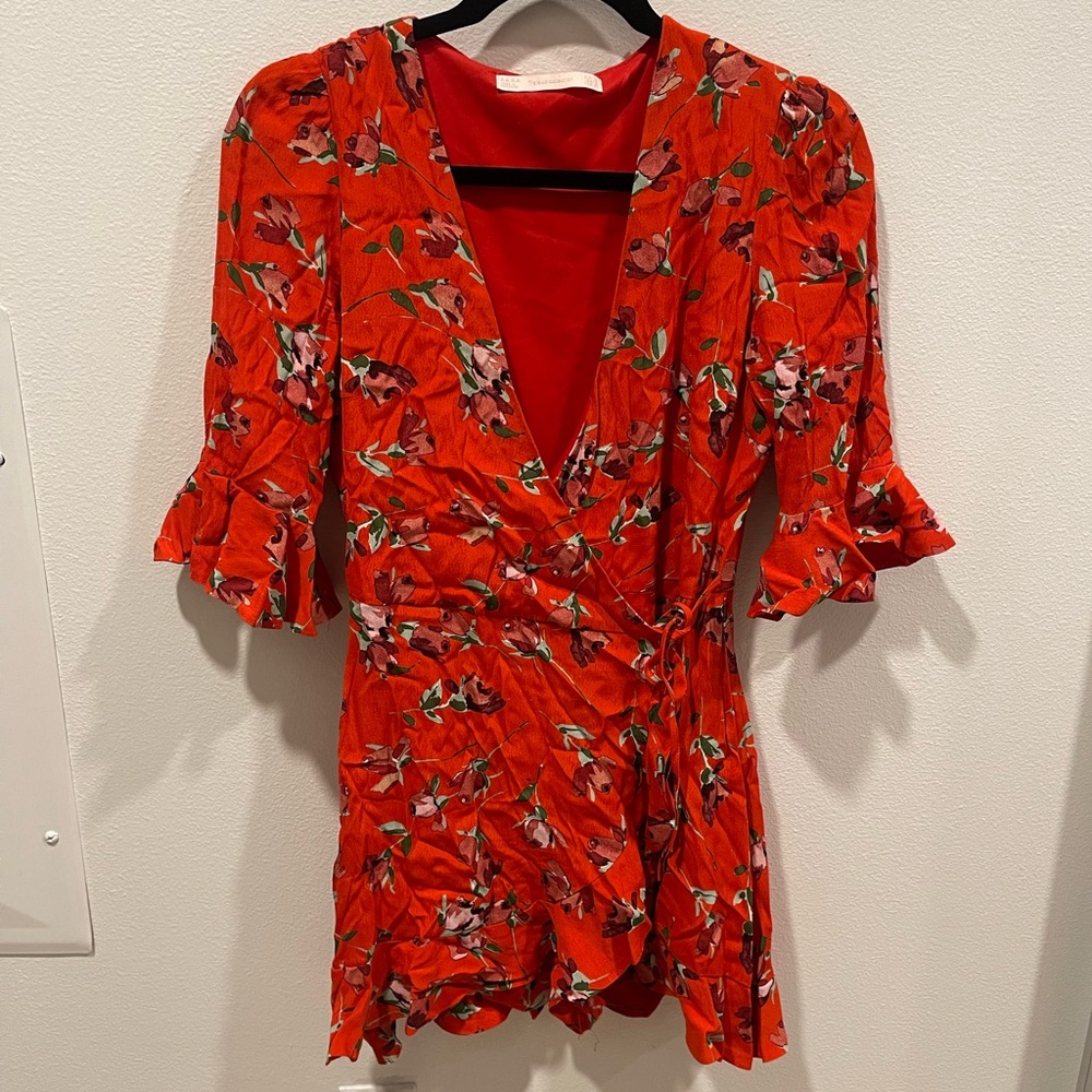 Zara floral romper